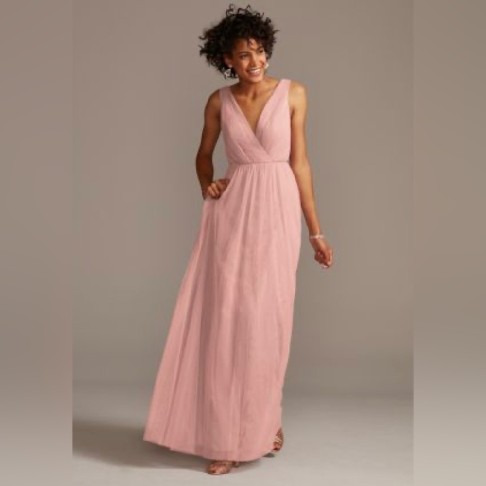 Ballet Pink Bridesmaid Dress